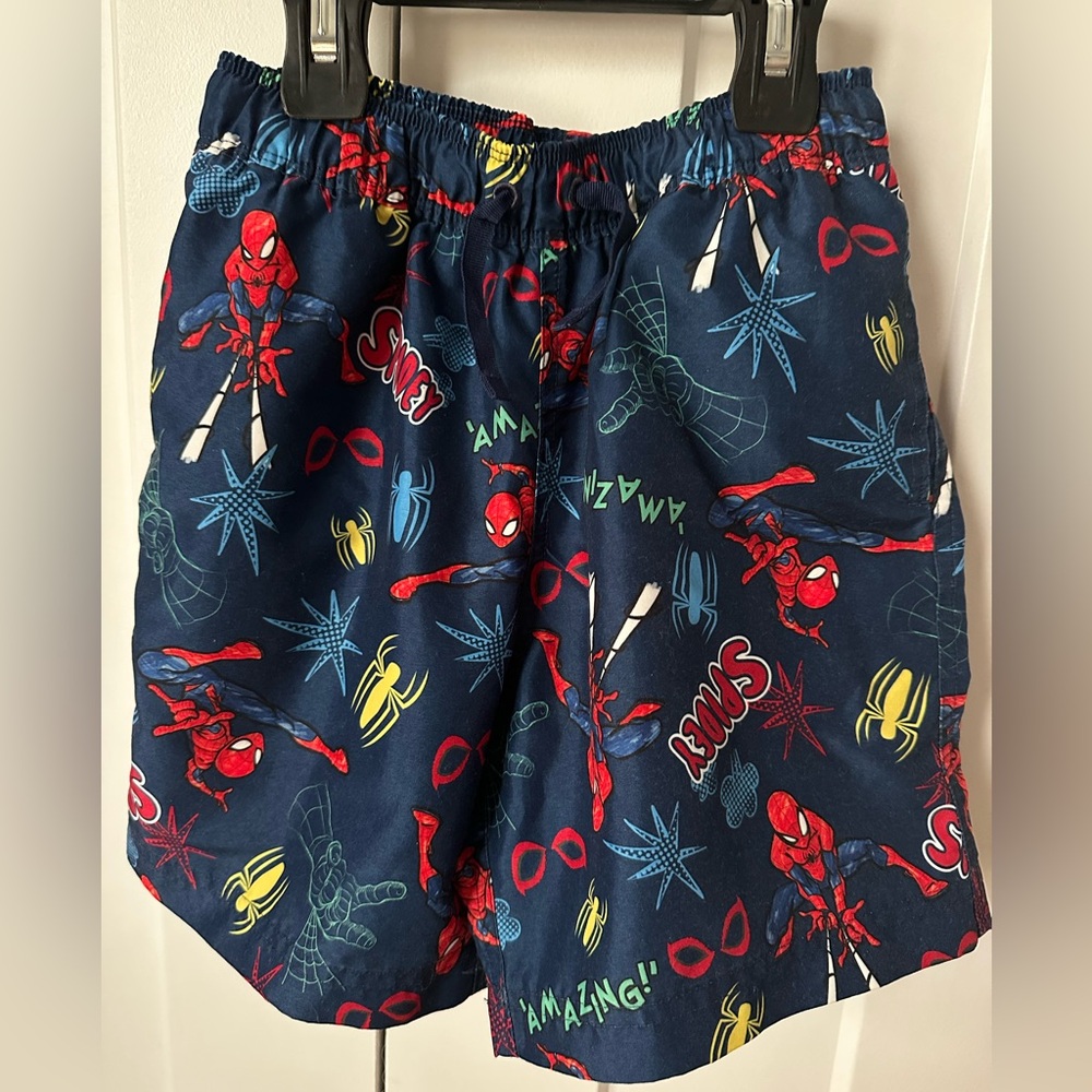 Hanna Andersson Marvel Spider-Man Swim Trunks